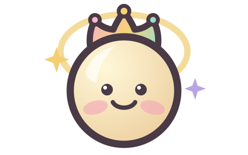 A smiling Puff Pile character resting in a mint bowl